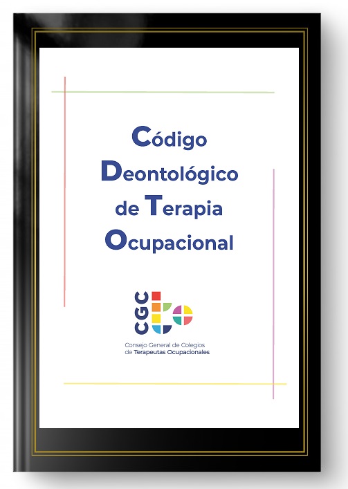 PORTADA CODIGO DEONTOLOGICO TERAPIA OCUPACIONAL CGCTO copia con marco - Comisión de Deontología